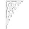 Ekena Millwork Austin Architectural Grade PVC Bracket, 5/8"W X 5 1/2"D X 9"H BKTP01X05X09AU - alternate 4